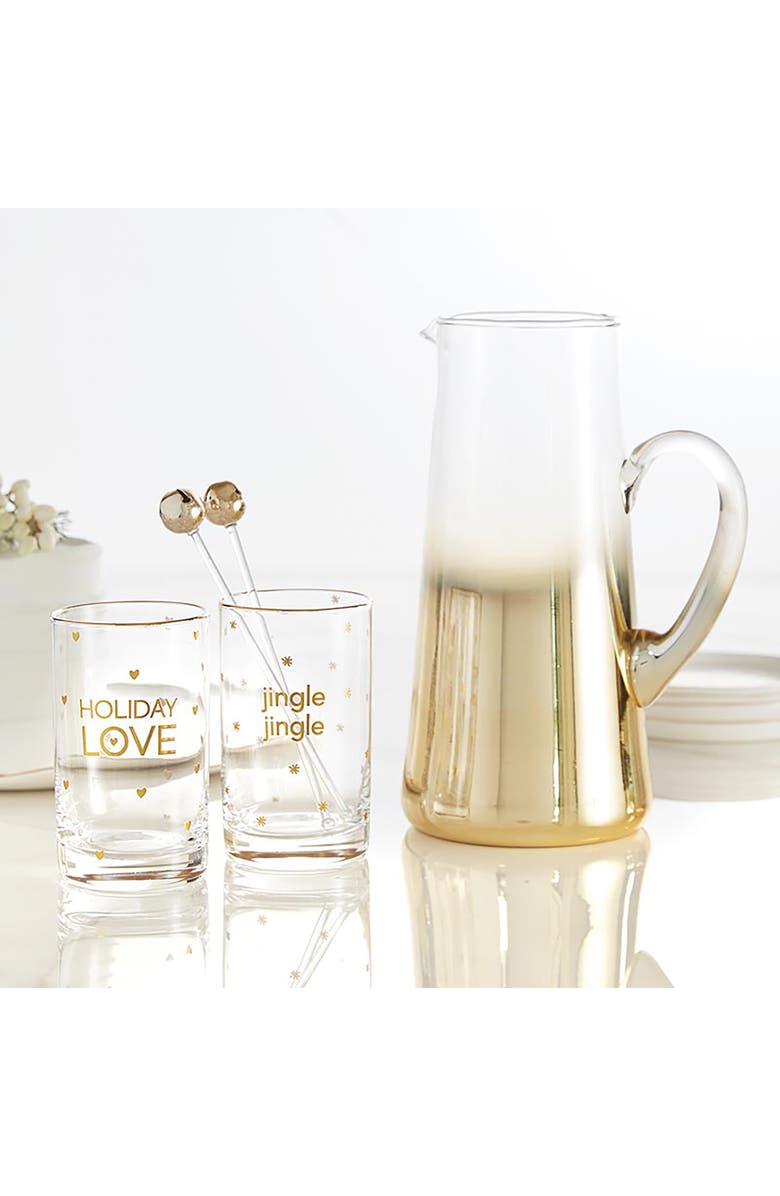 CREATIVE BRANDS Gold Pitcher, Alternate, color, 