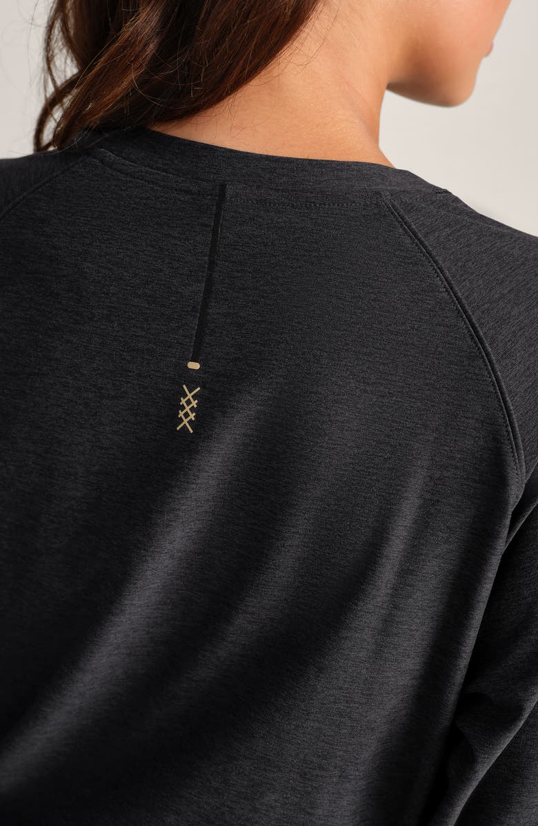 Rhone Atmosphere Sweatshirt, Alternate, color, Black Heather