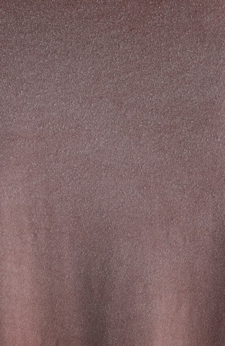 Acne Studios Edden 1996 Distressed Logo Graphic T-Shirt, Alternate, color, Chocolate Brown