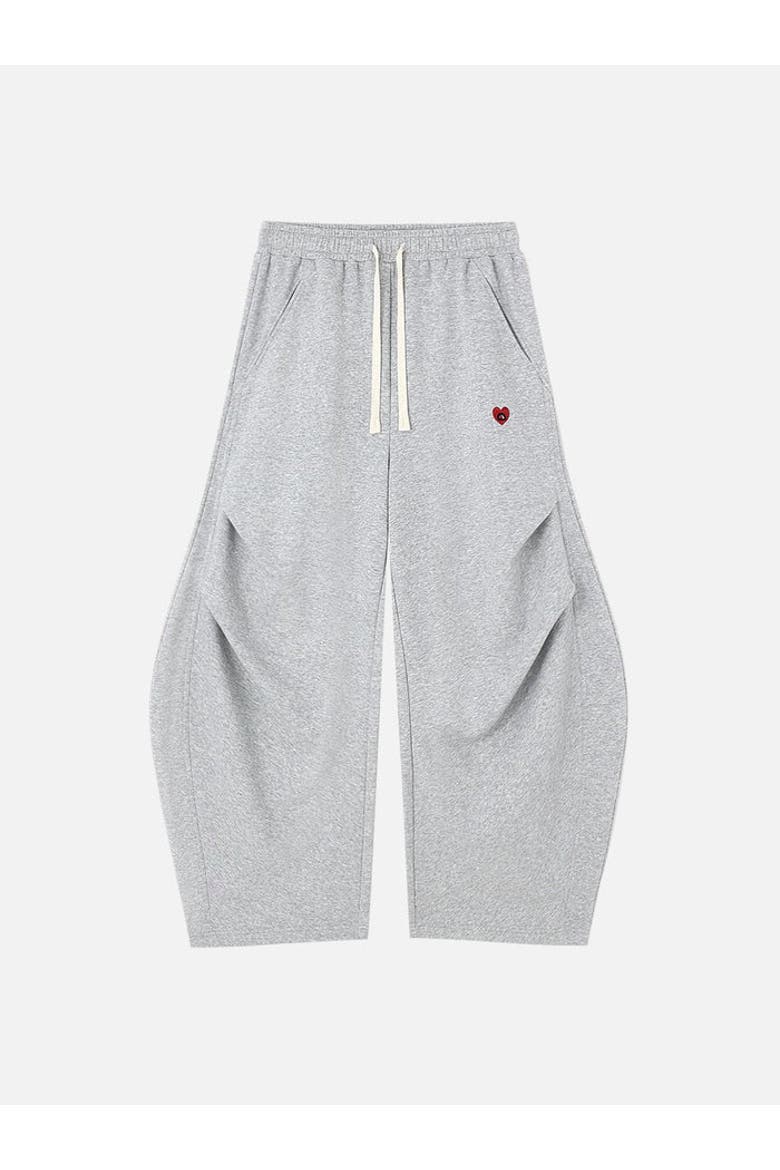 Super Baggy Barrel Sweatpants, Main, color, Grey