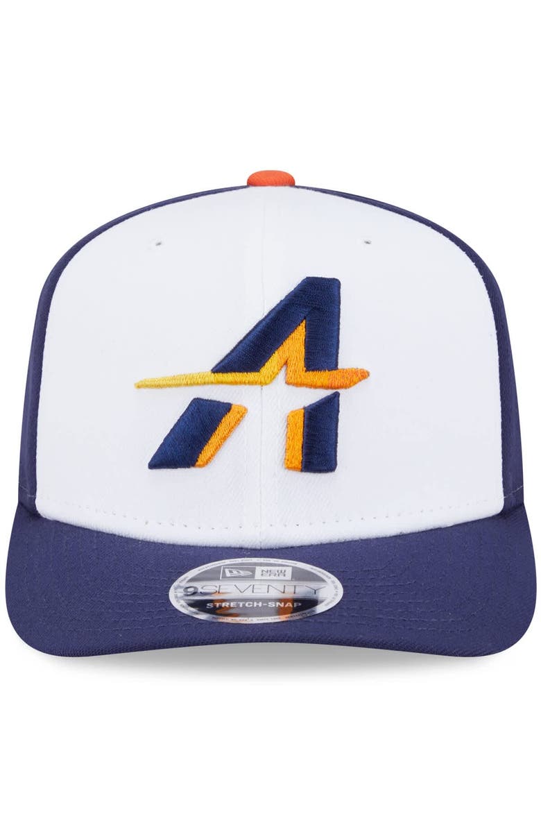 New Era Men's New Era White/Navy Houston Astros 2025 City Connect 9SEVENTY Adjustable Hat, Alternate, color, White