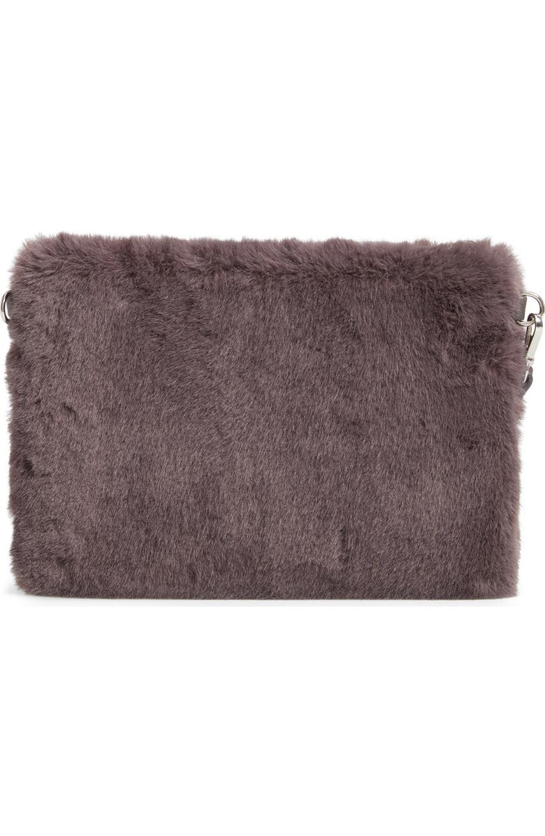 Chelsea28 Astley Faux Fur Convertible Clutch, Alternate, color,