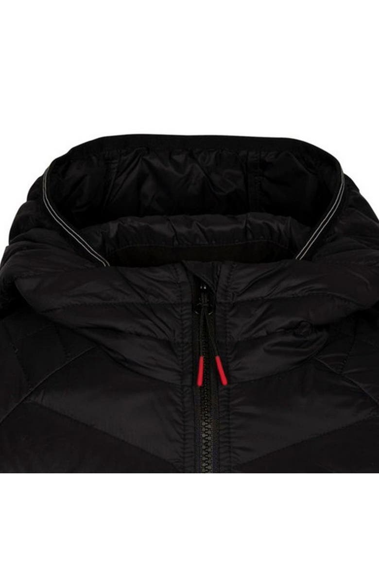 Hub Down Jacket, Alternate, color, Black