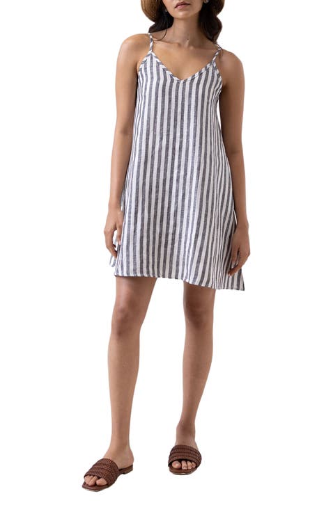 Short Tent Dress with Back Tie