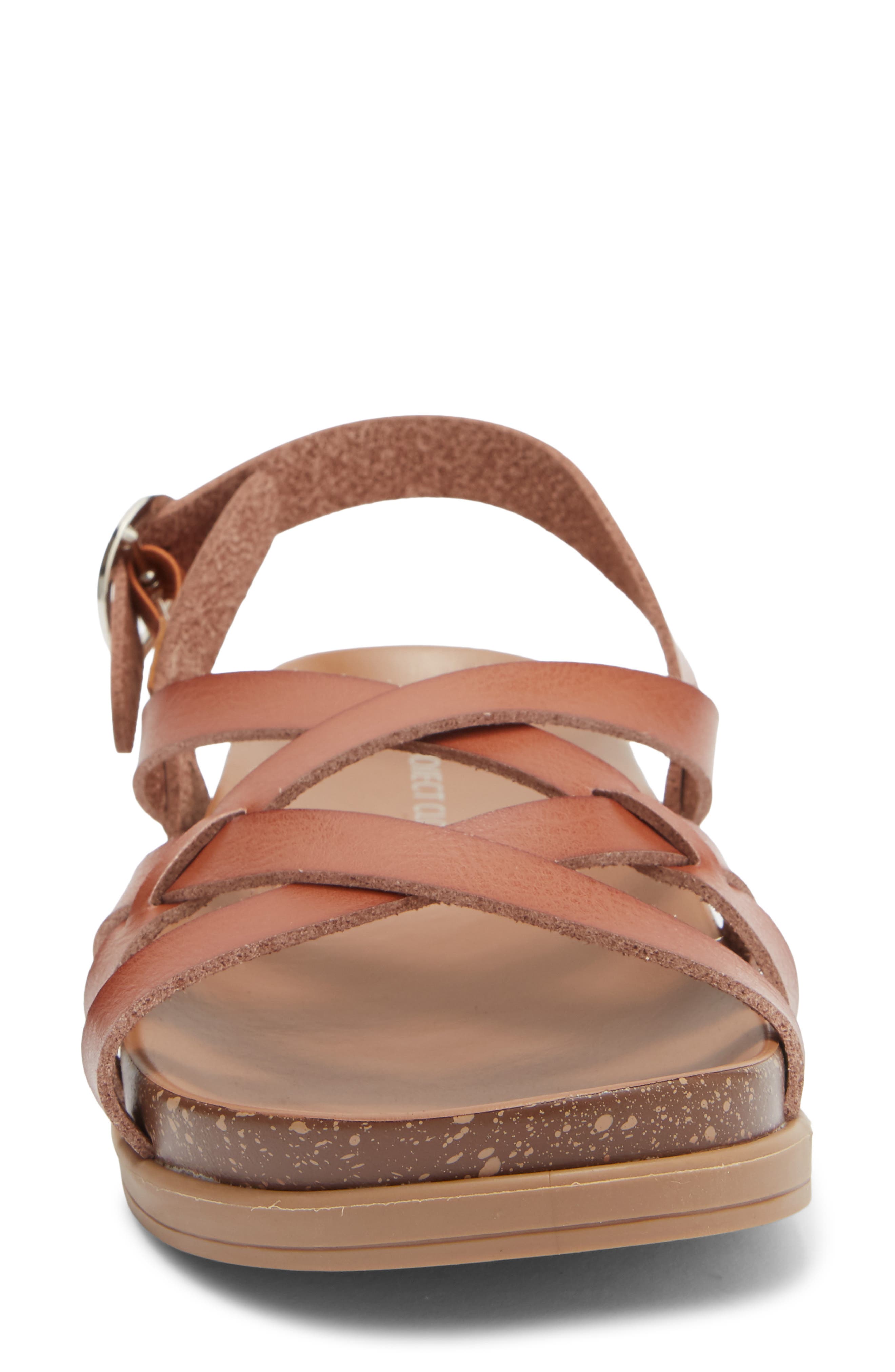 Project Cloud Faux Leather Sandal, Alternate, color, Dune