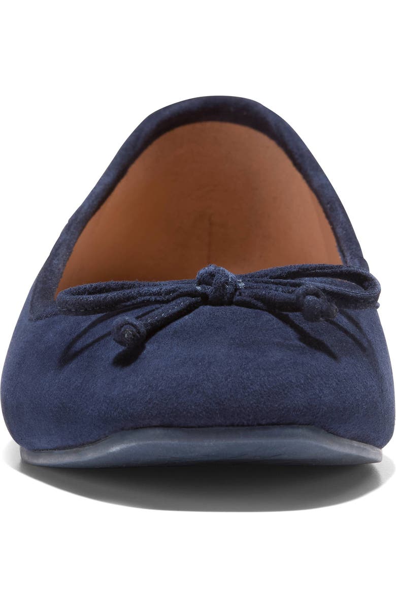 Cole Haan Yara Ballet Flat, Alternate, color, Midnight Navy Suede
