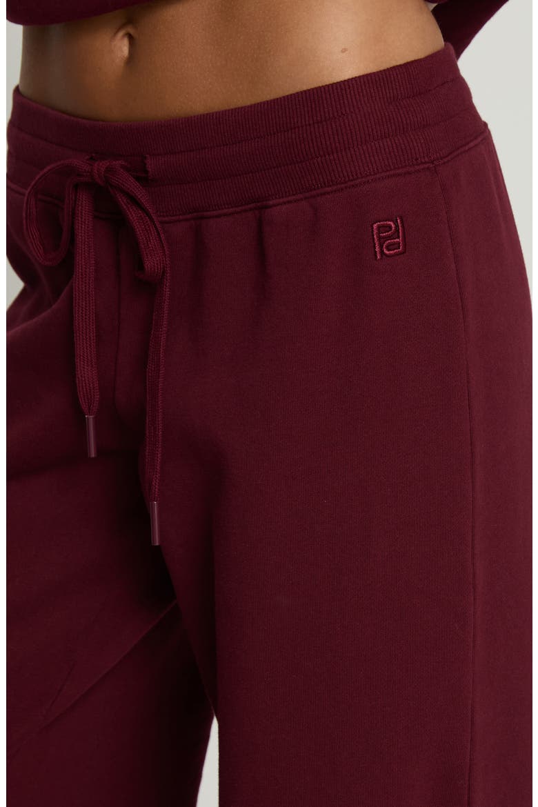 Dodie Wide Leg Sweatpants, Alternate, color, WASHED CURRANT
