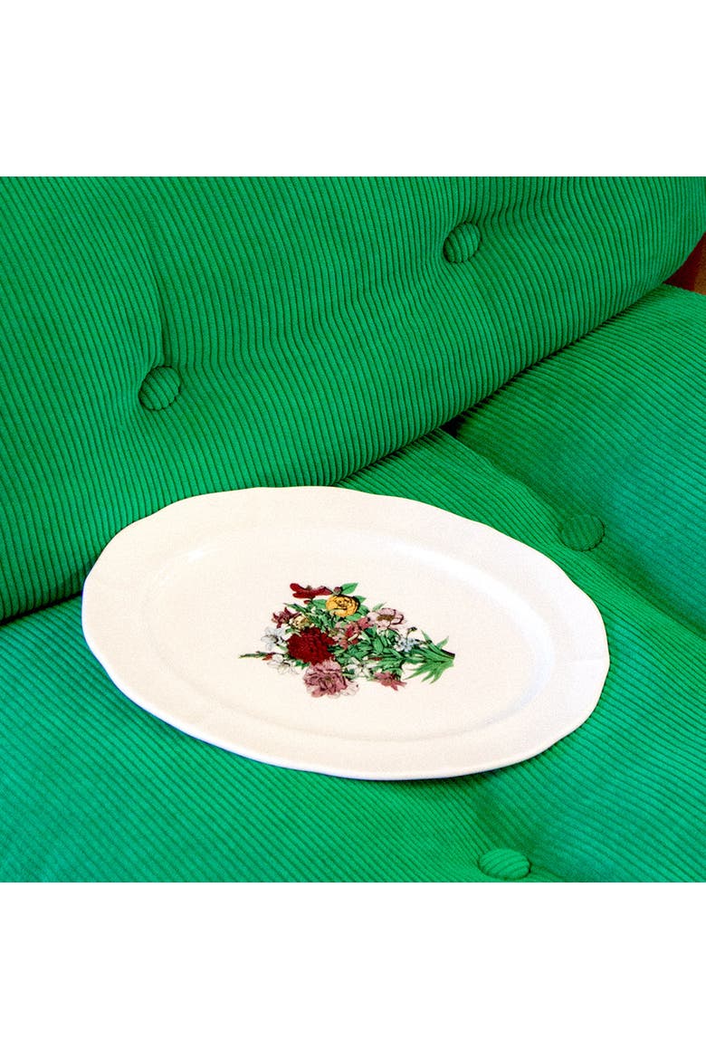 Thibaud Herem Objet Oval Platter, Alternate, color, White