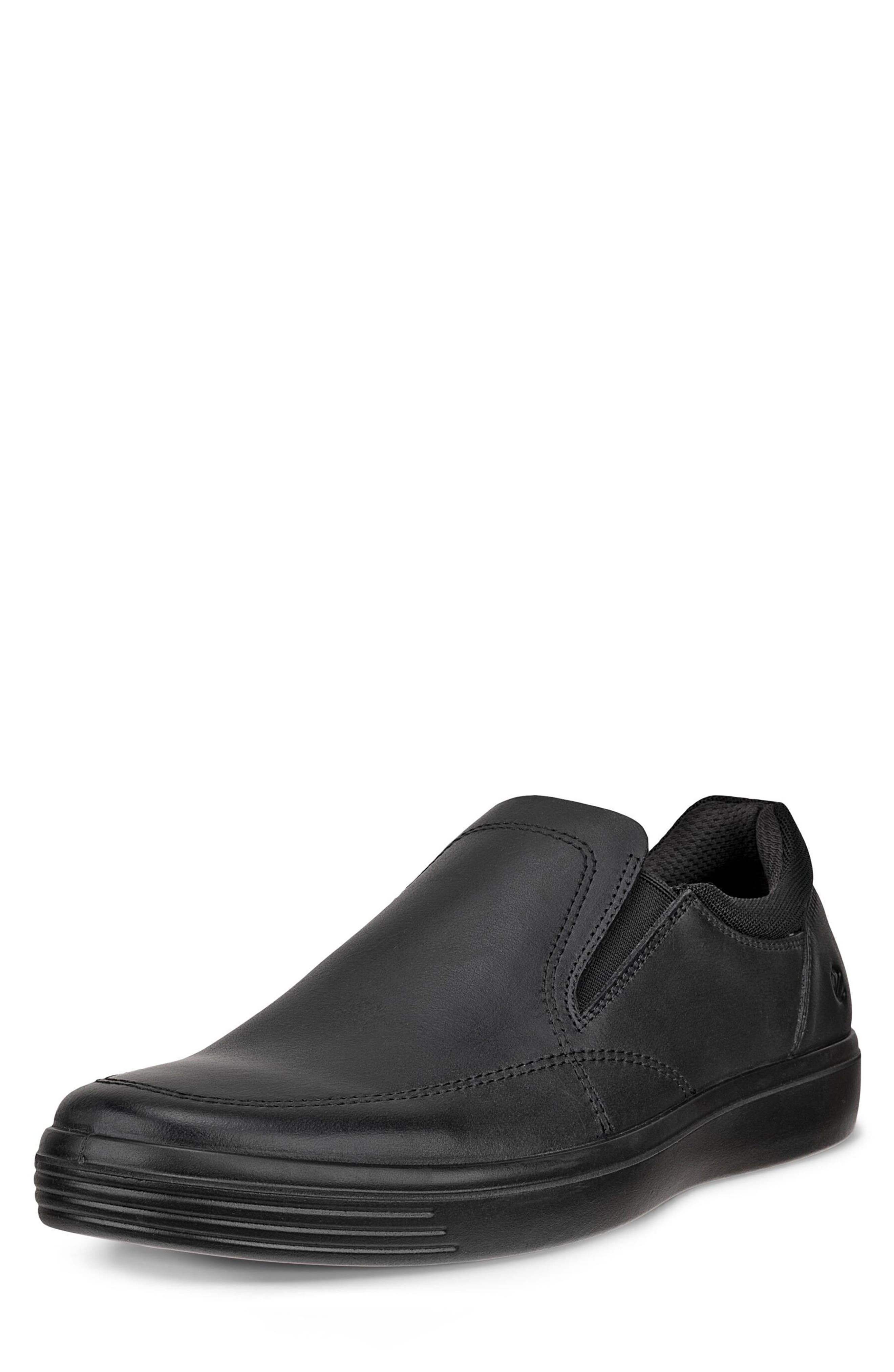 ECCO Slip-On Sneaker, Alternate, color, Black/ Black
