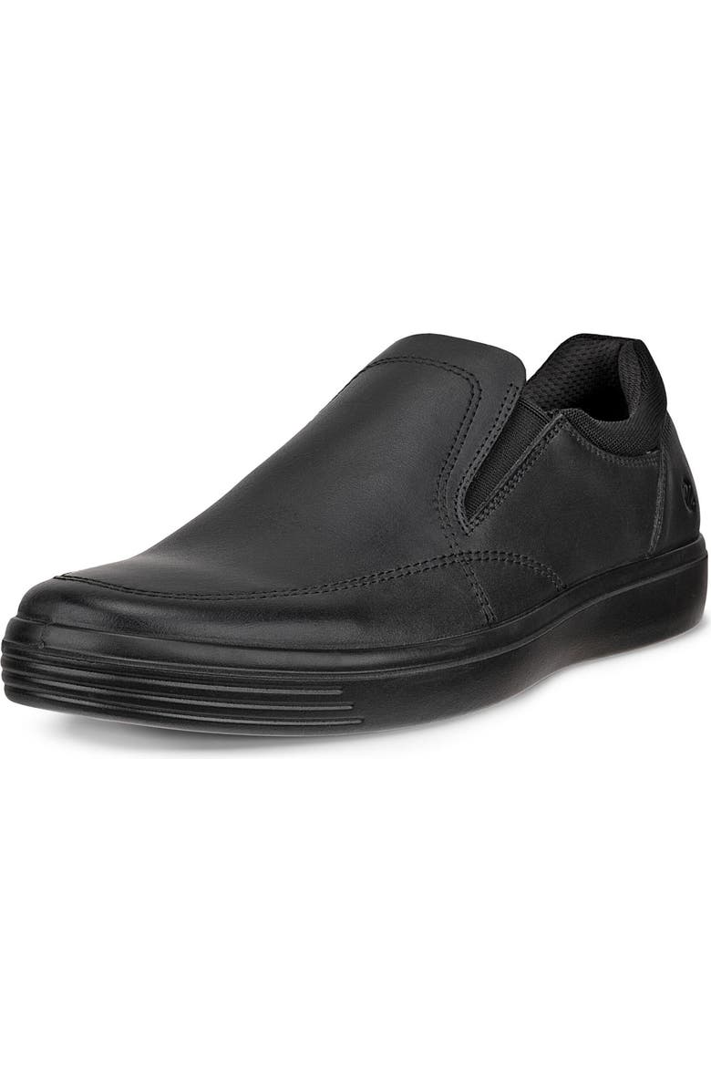 ECCO Slip-On Sneaker, Alternate, color, Black/ Black