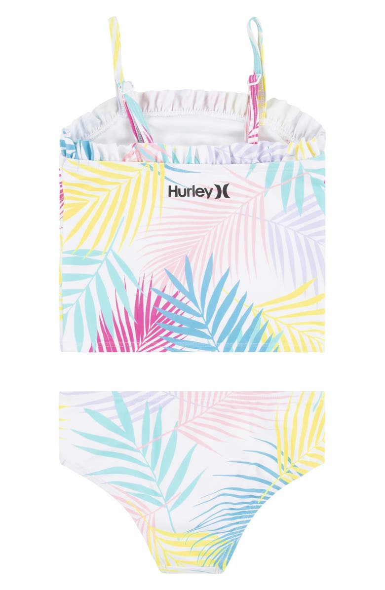 Hurley Kids' Tank Two-Piece Swimsuit, Alternate, color,