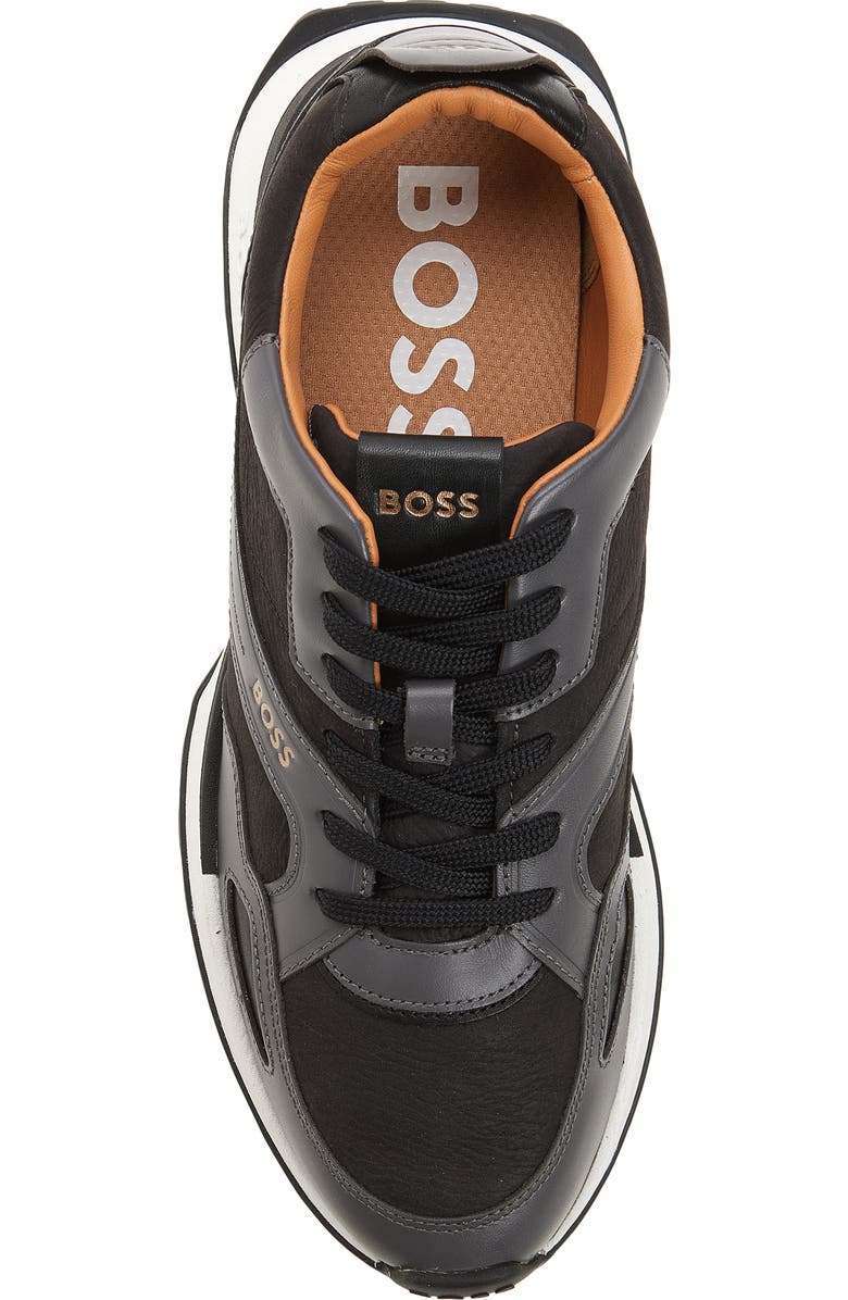 BOSS Jonah Runn Sneaker, Alternate, color, Charcoal