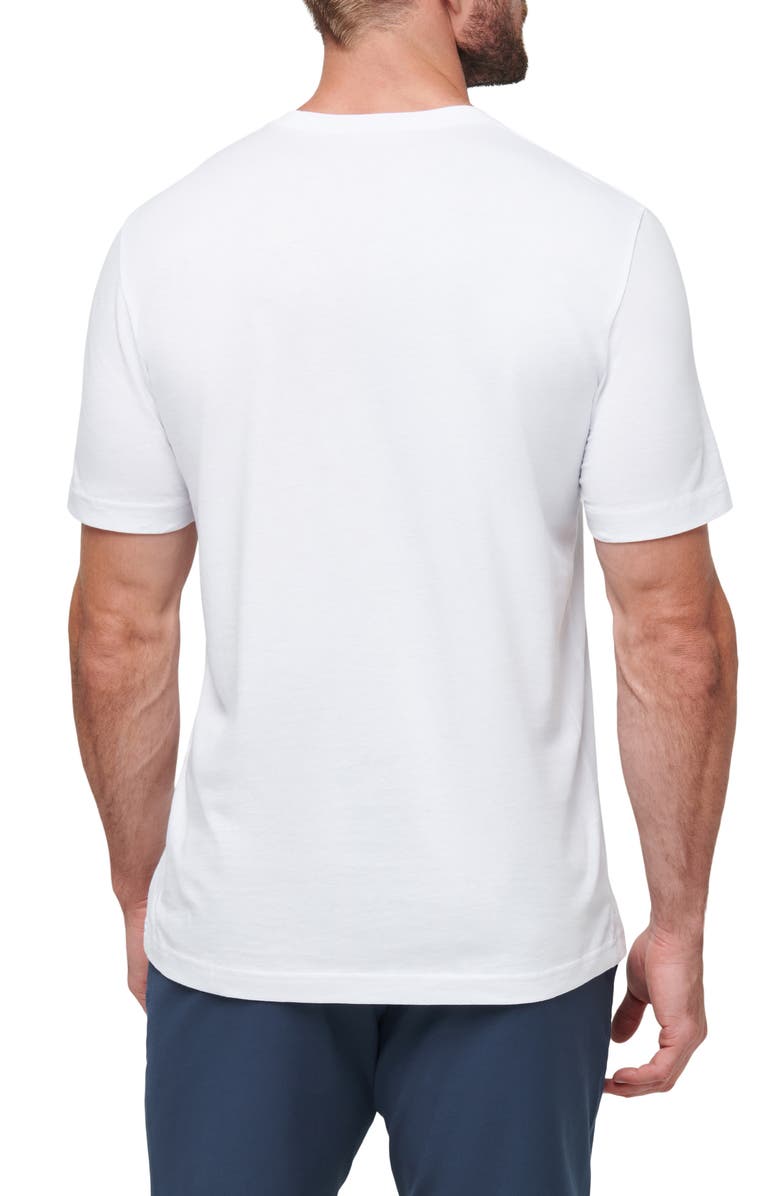 TravisMathew Shoes Optional Logo Graphic T-Shirt, Alternate, color, White