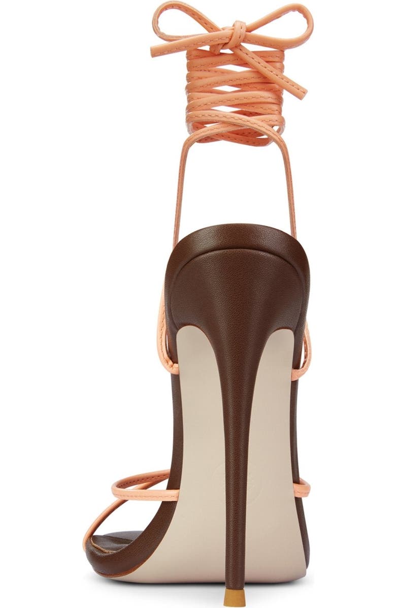 FEMME Athens Lace Up Sandal, Alternate, color, Coco/Peach