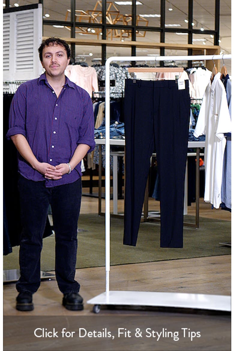 Skinny Fit Suit Pants video