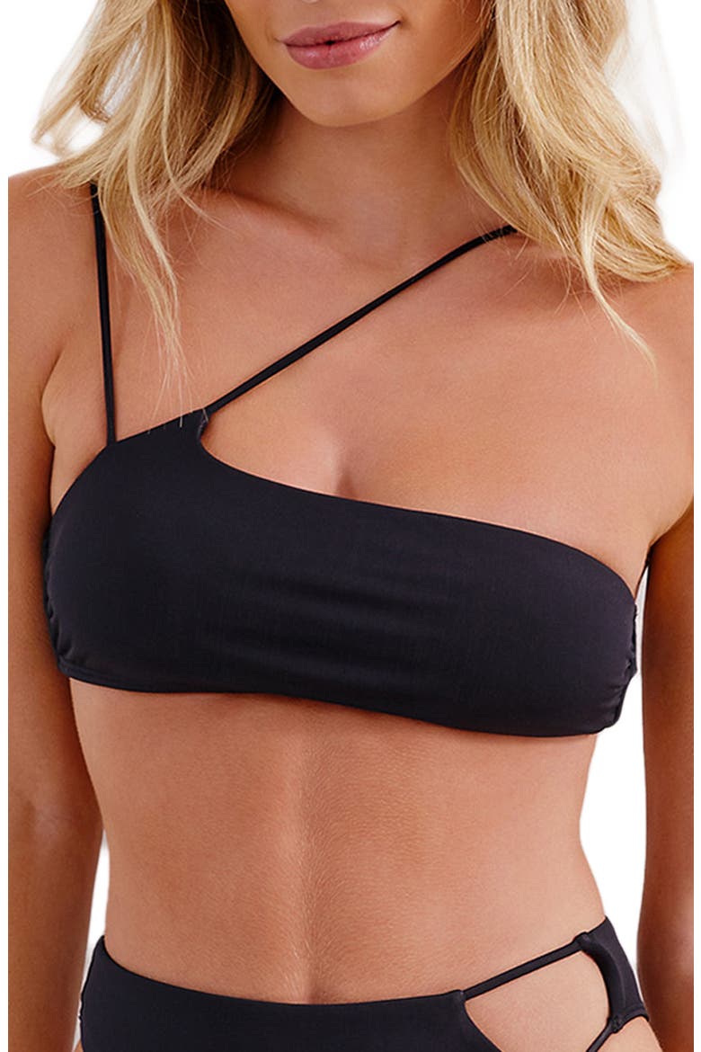 Nara Solid Bikini Top, Main, color, BLACK