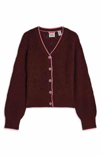 Kids' Cotton Pointelle Cardigan