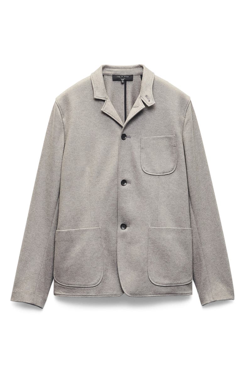 rag & bone Prospect Wool Blend Cardigan, Alternate, color, Mink