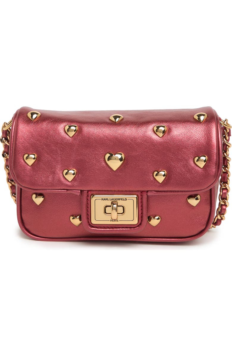 KARL LAGERFELD PARIS Agyness Crossbody Bag, Main, color,