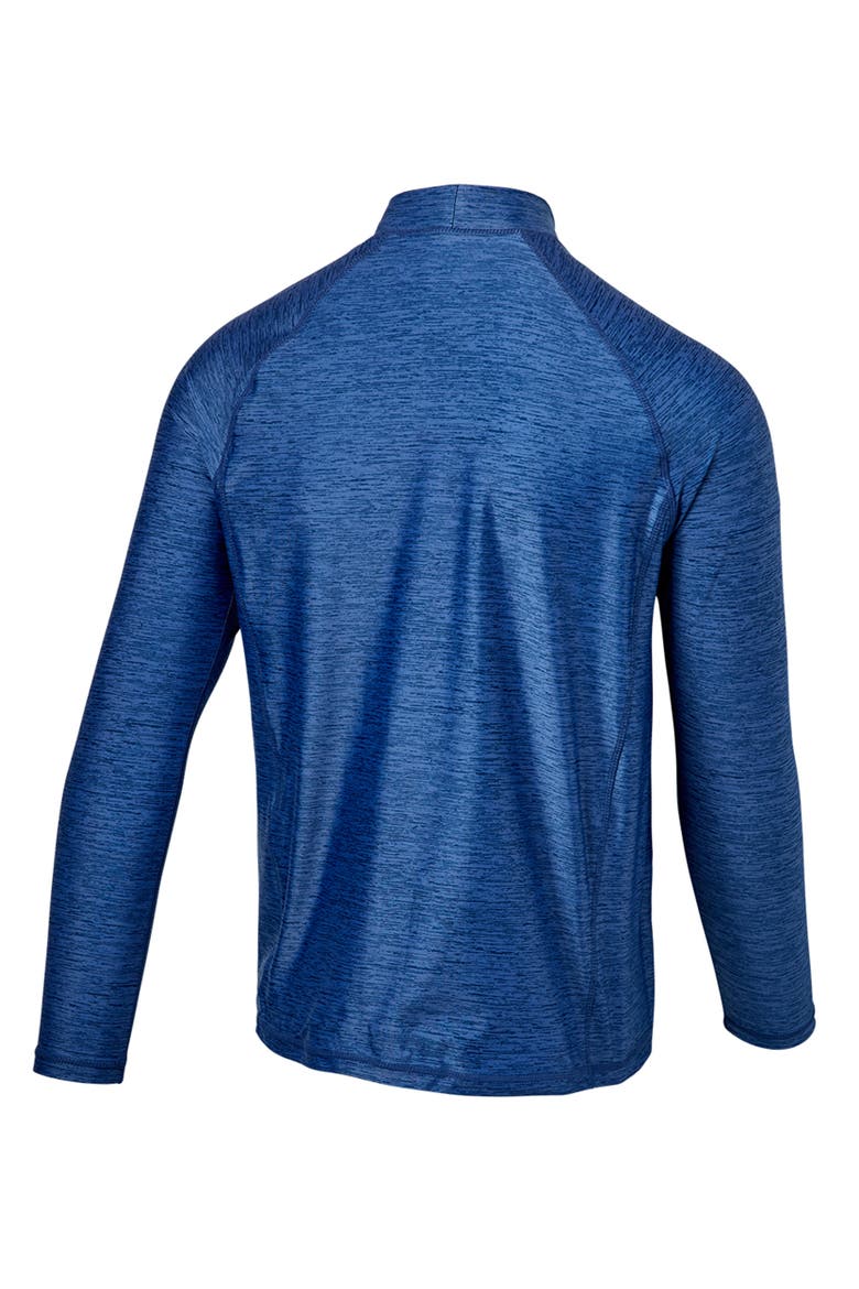 Long Sleeve Active Sun & Swim Shirt, Alternate, color, Washed Navy Jaspe