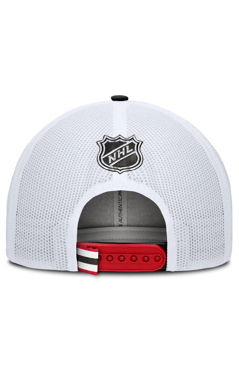 FANATICS Men's Fanatics Red/White New Jersey Devils Authentic Pro Rink Trucker Hat, Alternate, color, Red