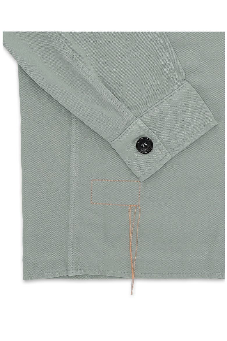 Seneca Cotton Overshirt, Alternate, color, Aqua Green