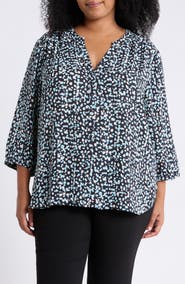 NYDJ Pintuck Top