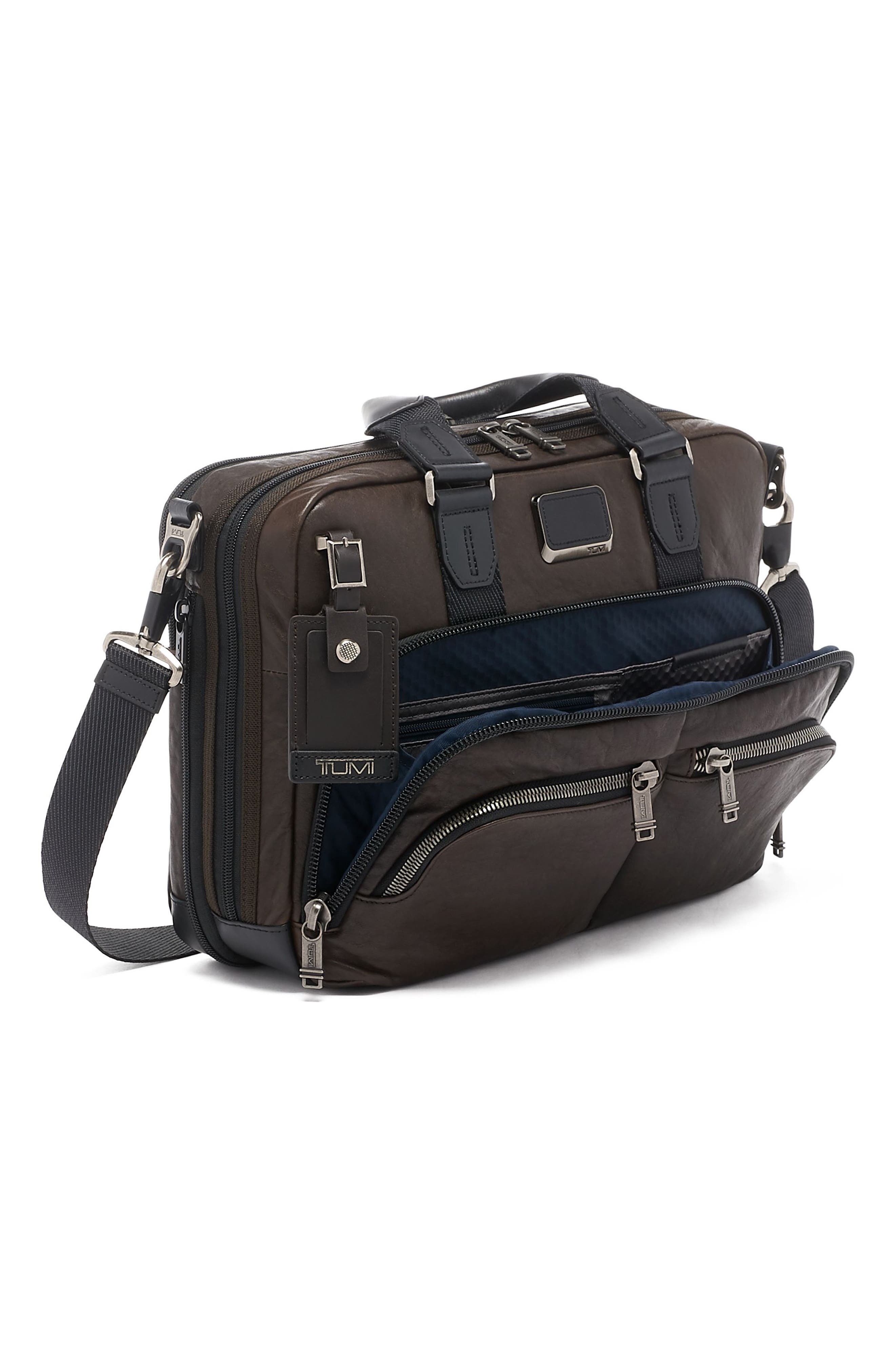 TUMI Alpha Bravo Albany Slim Commuter Briefcase, Alternate, color, 