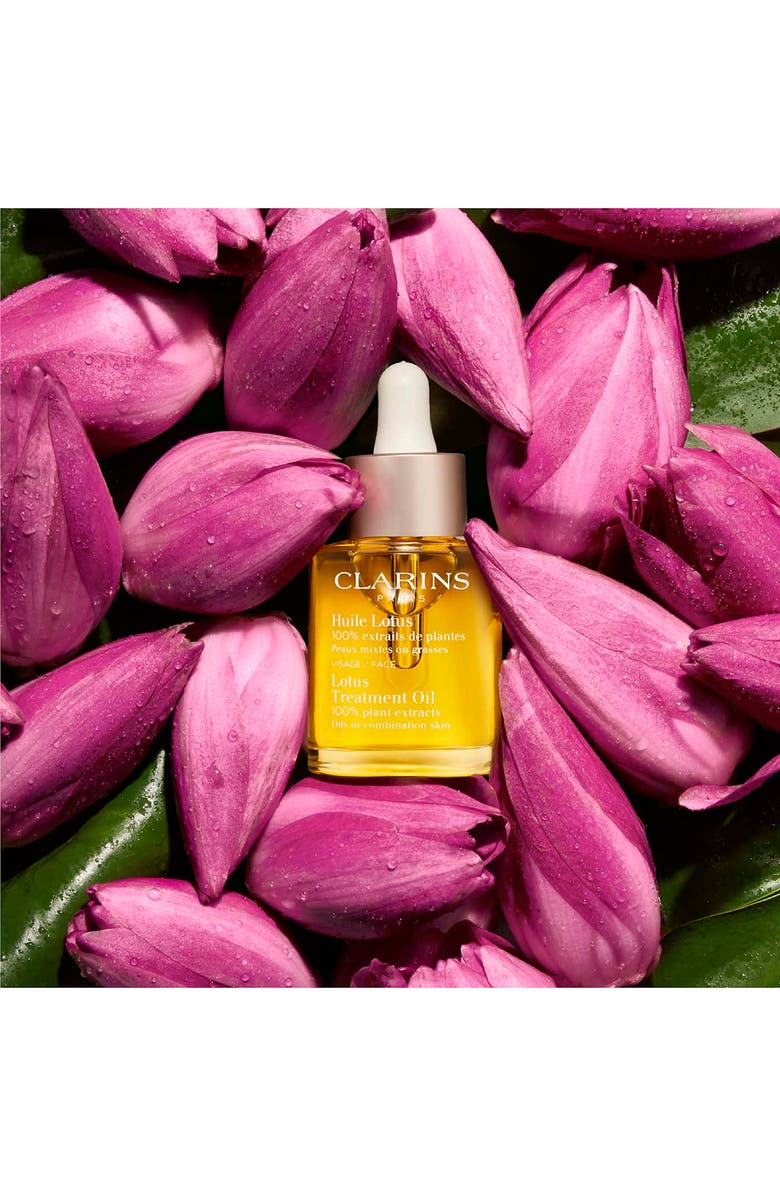 Clarins Lotus Face Treatment Oil, Alternate, color, 