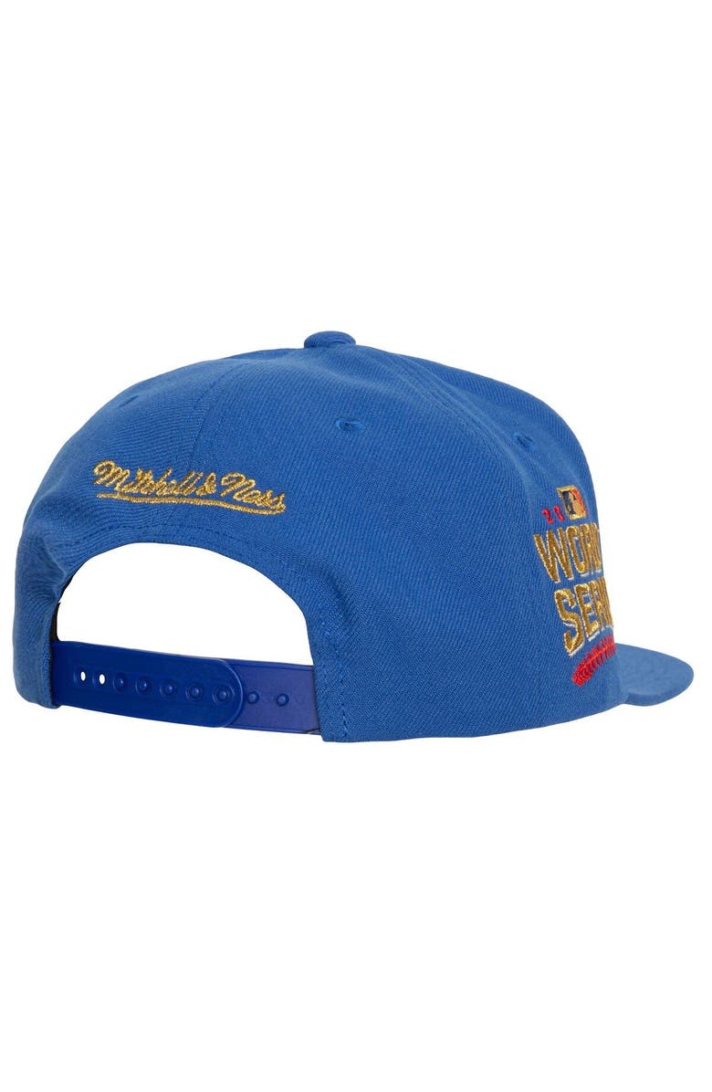 Mitchell & Ness Men's Mitchell & Ness Royal Chicago Cubs Champ'd Up Snapback Hat, Alternate, color, 