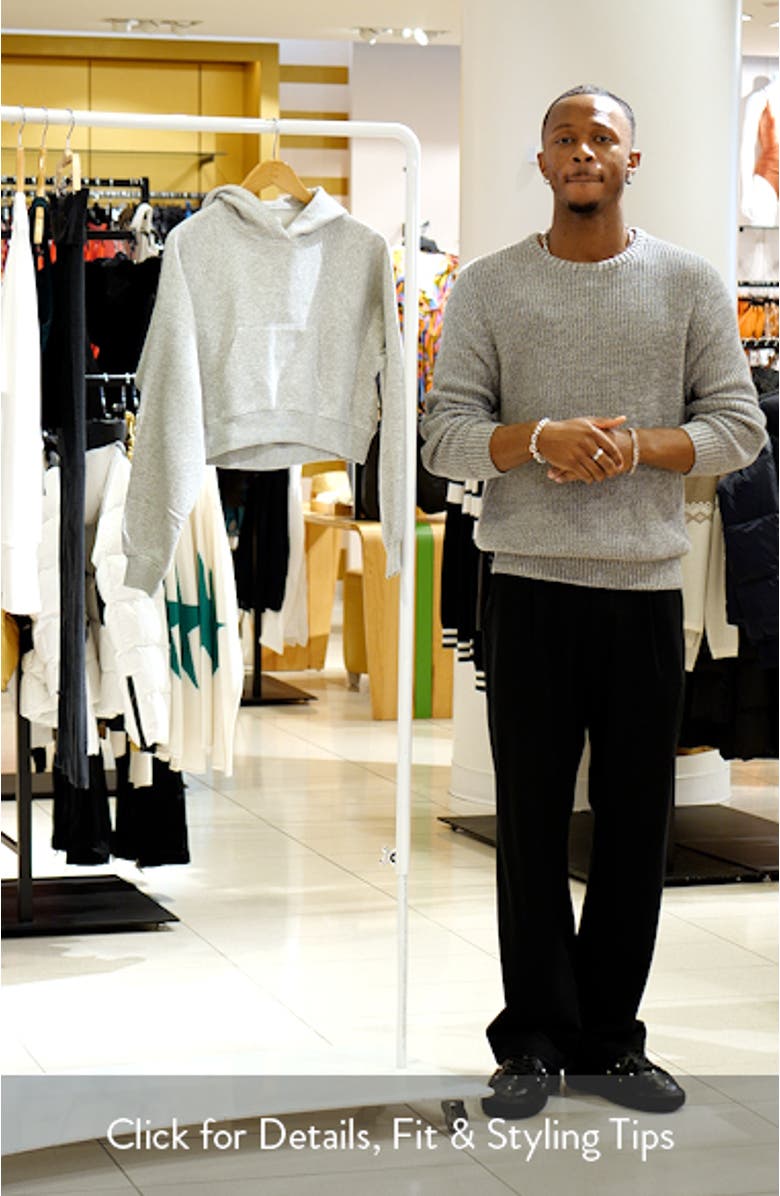 Crop Hoodie, sales video thumbnail