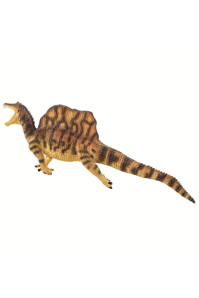 Spinosaurus Toy, Alternate, color, brown
