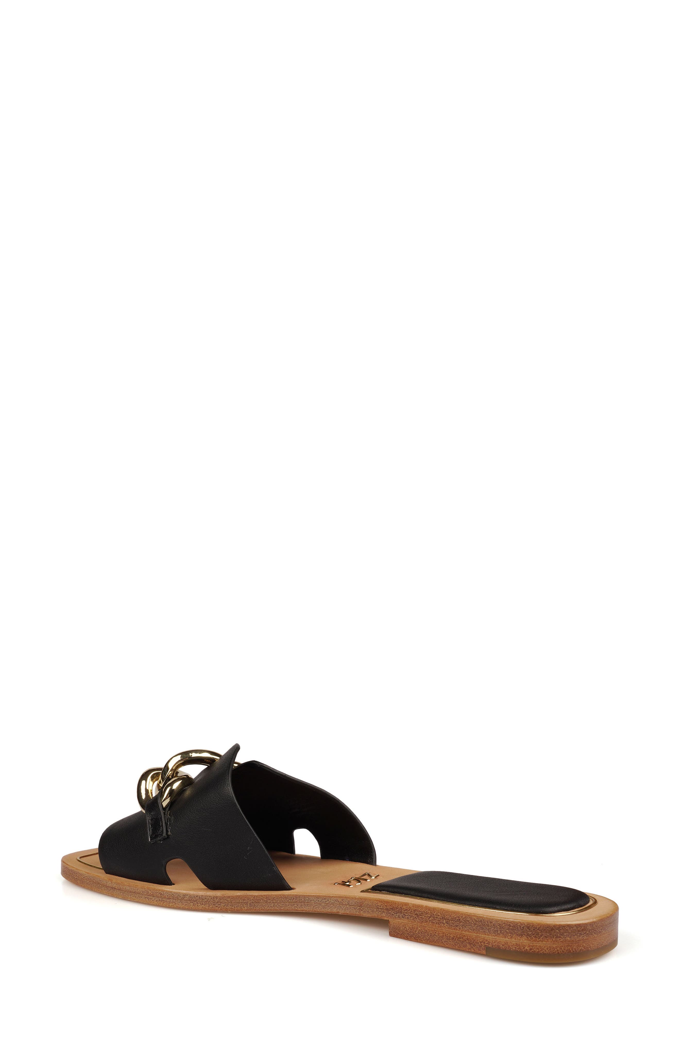 ZIGI Nelissa Slide Sandal, Alternate, color, Blk Leathe