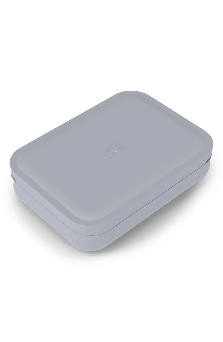 ezpz Baby-Led Weaning Travel Box, Main, color, Pewter