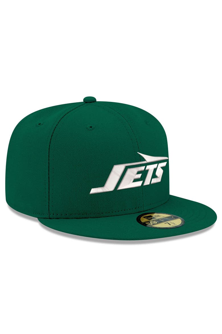 Men's New Era Green New York Jets 59FIFTY Fitted Hat, Alternate, color, Green