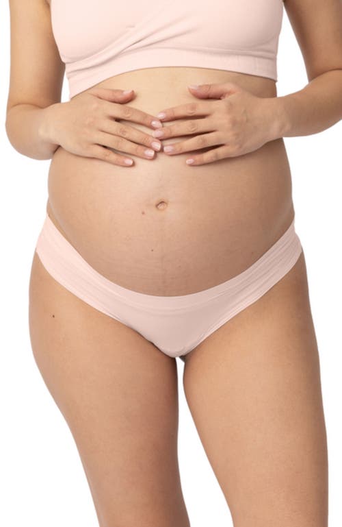 Kindred Bravely Grow With Me Maternity & Postpartum Thong In Pink