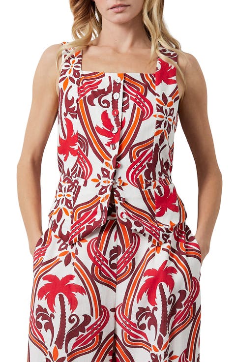 Delaina Print Tank