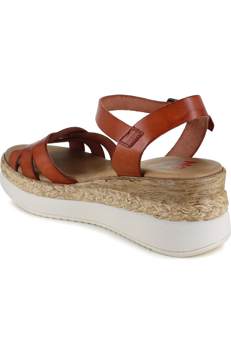 National Comfort Morella Platform Wedge Sandal, Alternate, color, Taupe Leather