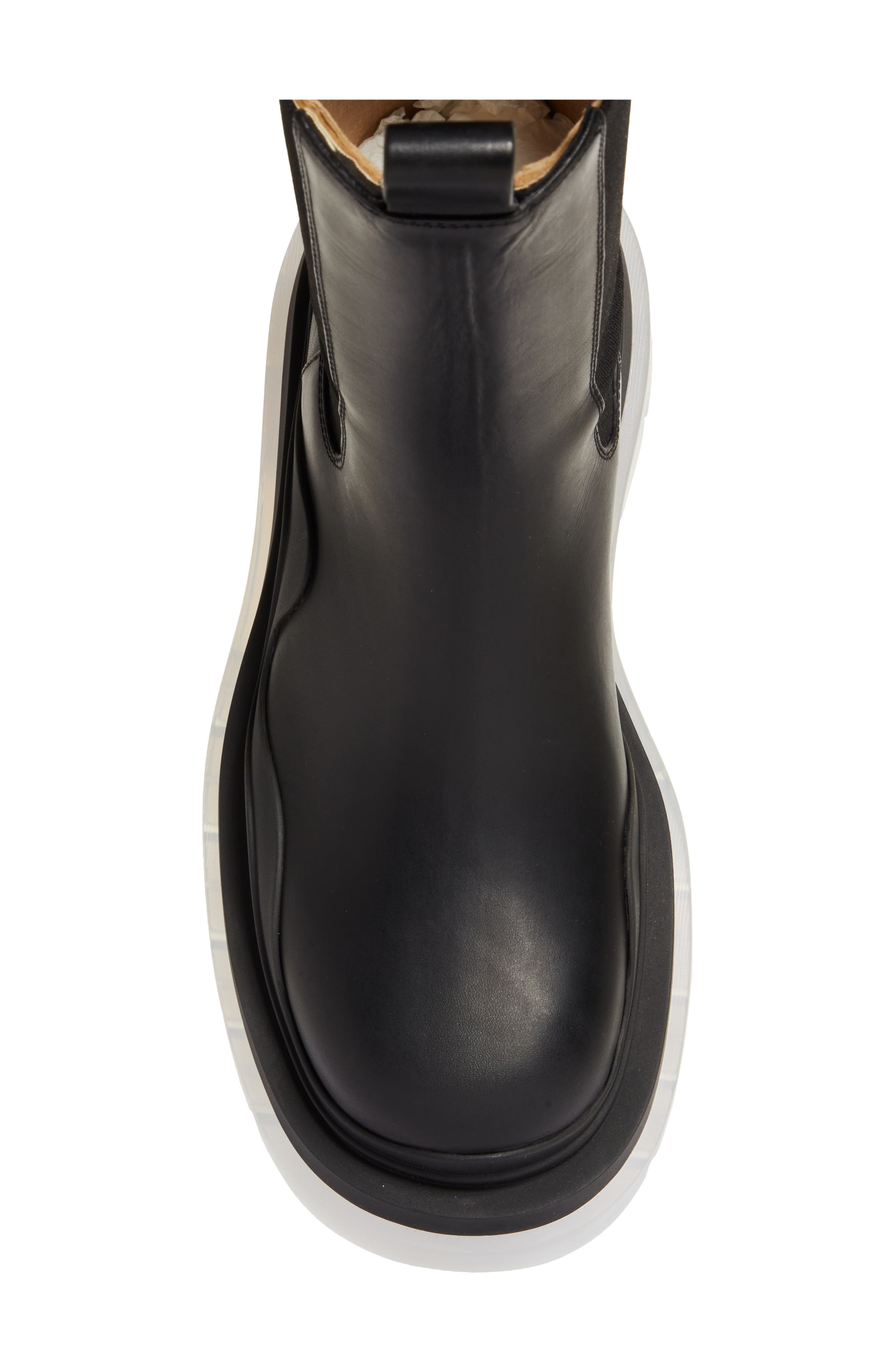 Bottega Veneta BV Tire Clear Sole Chelsea Boot, Alternate, color, 
