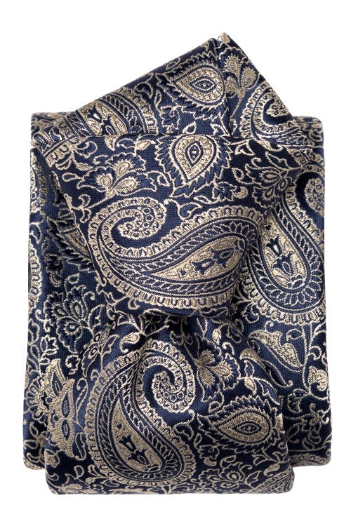 Elizabetta Donatello In Navy And Pewter
