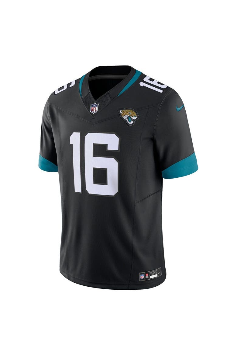 Men's Nike Trevor Lawrence Black Jacksonville Jaguars Vapor F.U.S.E. Limited Jersey, Alternate, color, Black