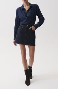 Pistola Pixie Denim Miniskirt
