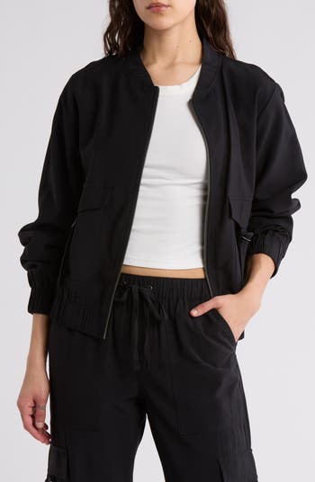 D-Ring Pocket Bomber Jacket