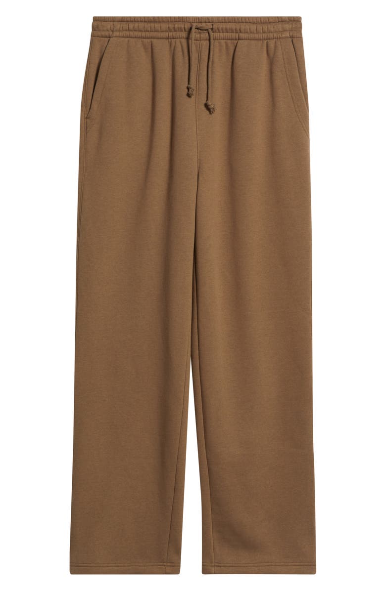 BP. Straight Leg Fleece Sweatpants, Alternate, color, Brown Shiitake