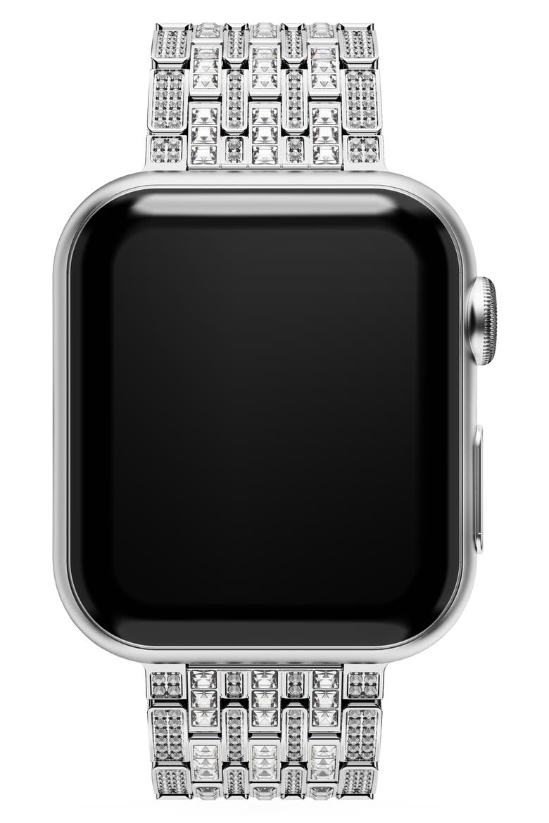 Sparkling Princess 20mm Apple Watch® Watchband, Alternate, color, SILVER