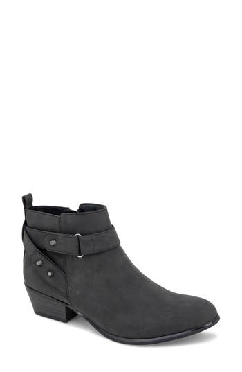 Unionbay Tilly Side Zip Bootie In Black