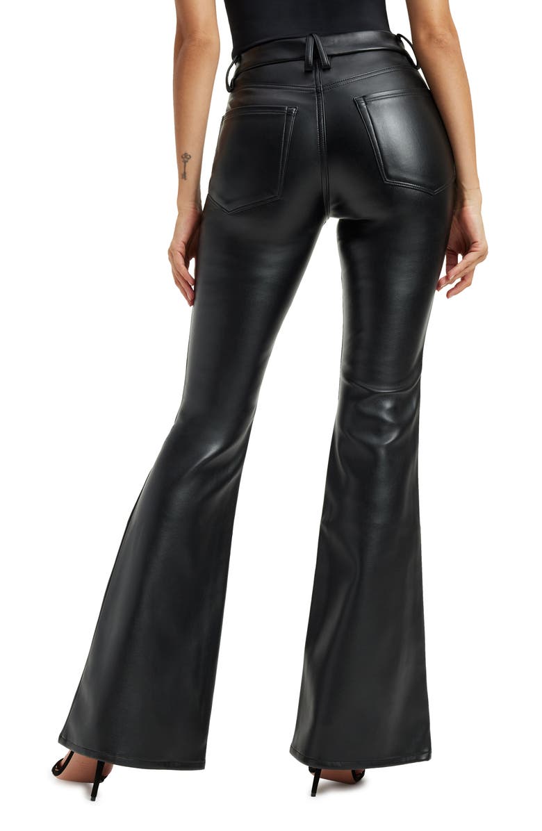 Good American Good Legs Flare Pants, Alternate, color,