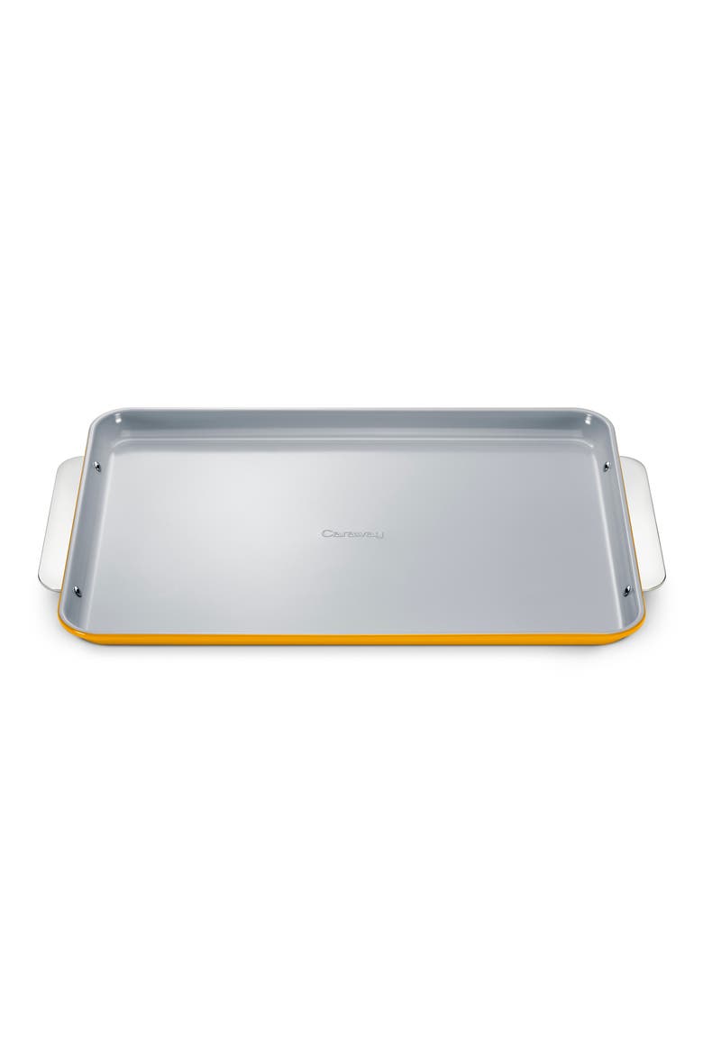 Nonstick Ceramic Large Baking Sheet, Main, color, MARIGOLD