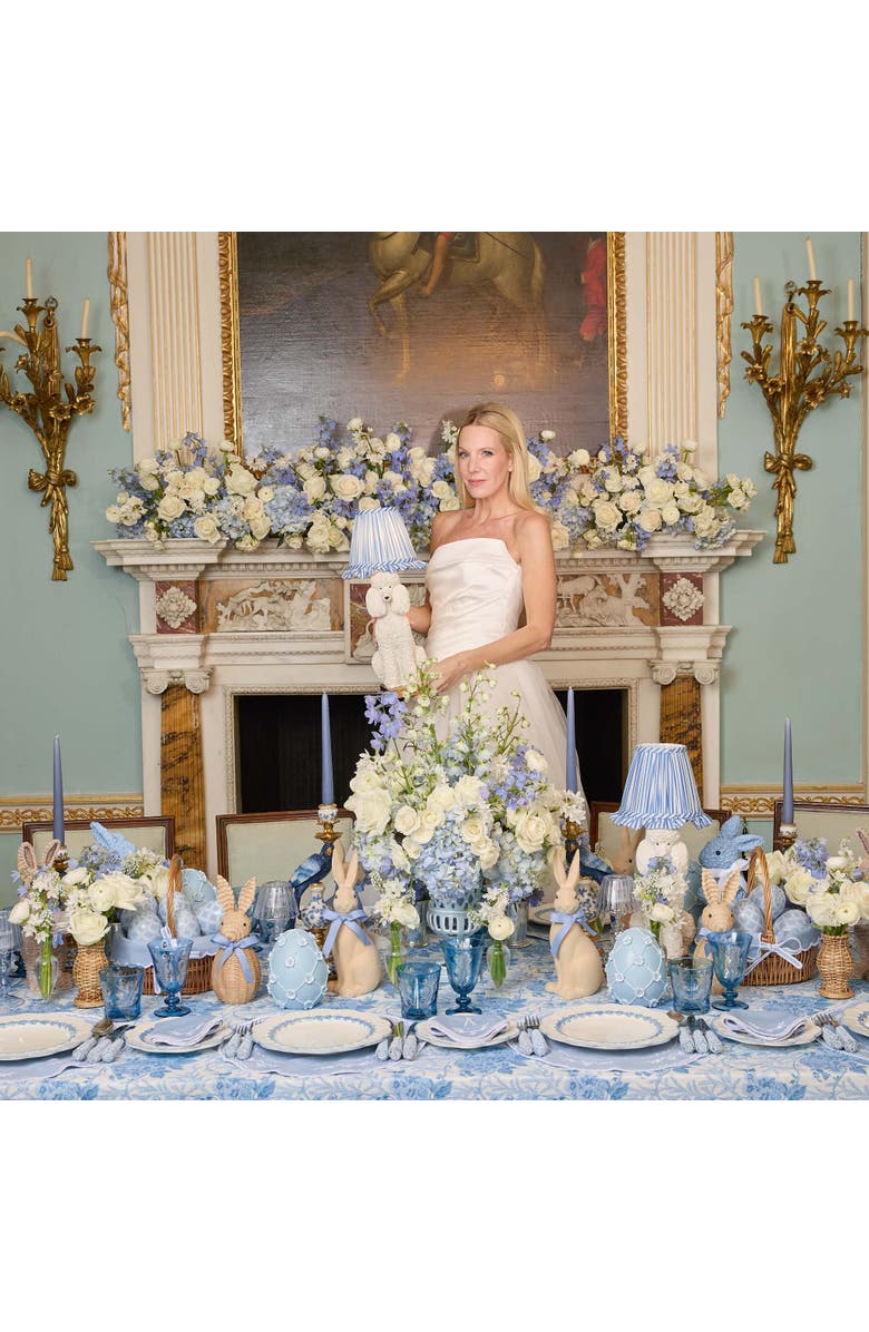 Mrs. Alice Fifi Poodle Rechargeable Lamp, Alternate, color, White