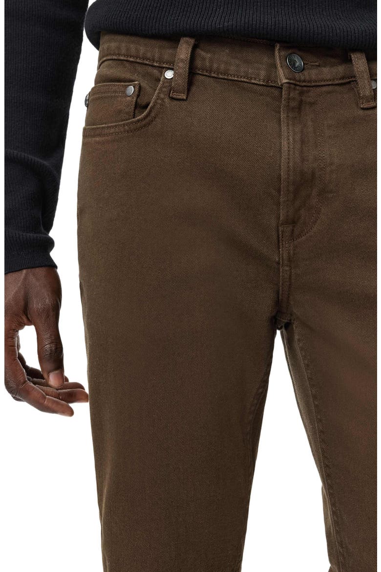 J702 Slim Fit Jeans, Alternate, color, DARK BROWN